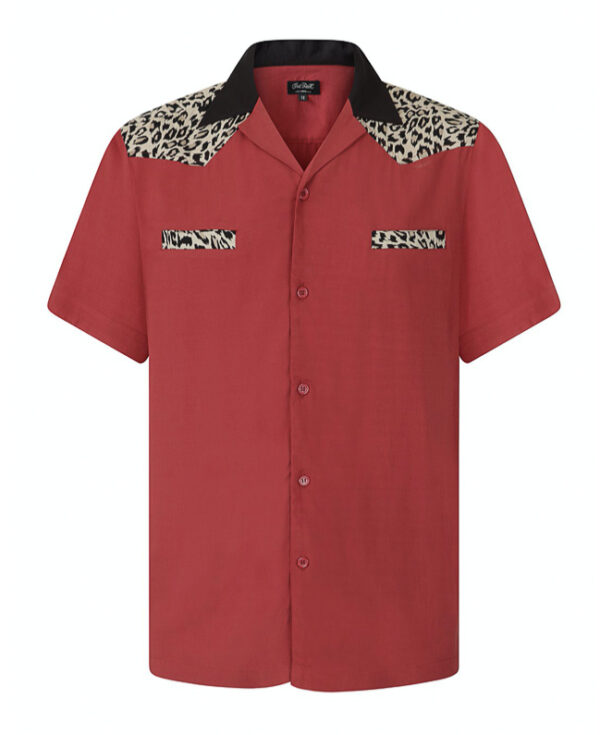 Bowling Shirts Camisas Rockabilly Hombre Marty Bowling Chet Rock