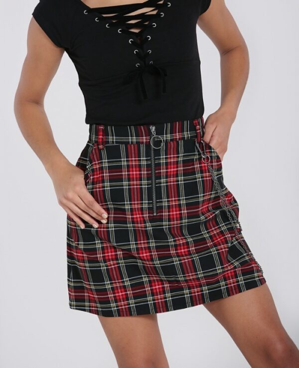 popfalda50095-clash-mini-skirt-blk-red-01
