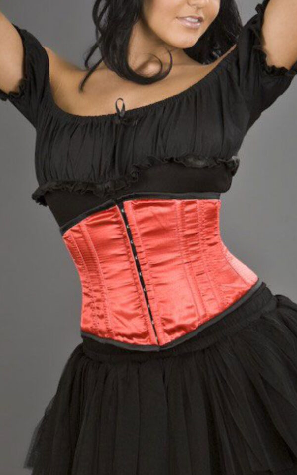 Corset under razo rojo