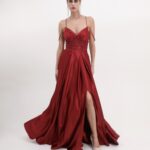 Vestido granate
