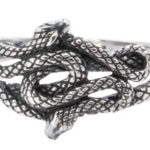 anillo doble serpiente