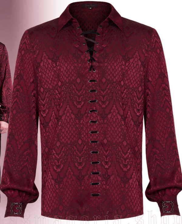 camisa granata escamo dragon