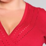 cardigan tapa corazón