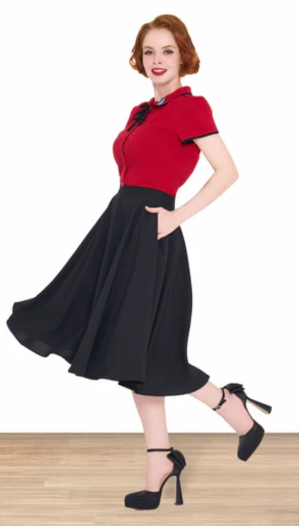 vestido falda swing