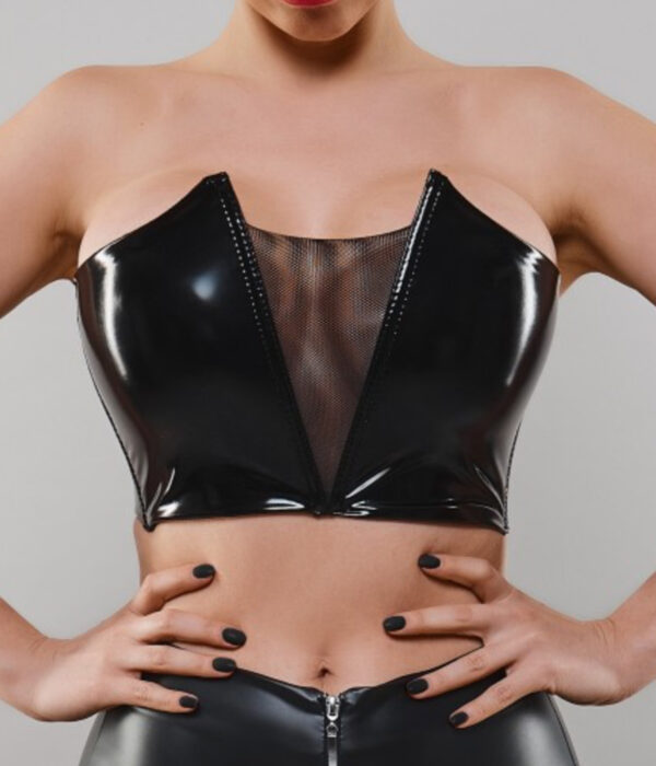 TOP CROP VINILO