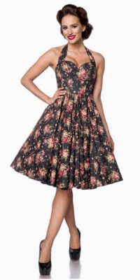 vestido corset flores