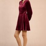 molt2079vestido-corto-de-manga-larga-terciopelado