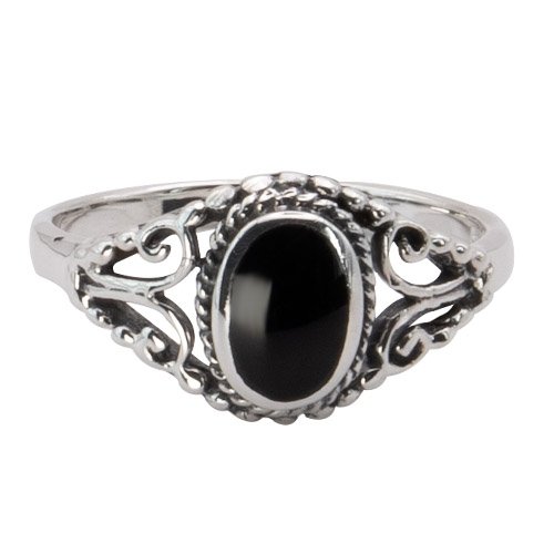 R1210.53-etNox-Silberring-Black-Ornament-mit-Onyx-1