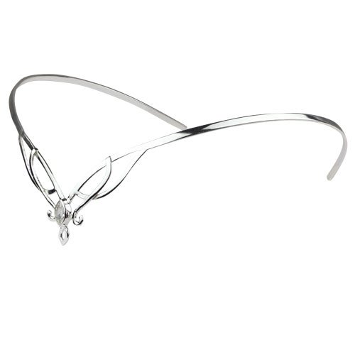 BK112-etNox-Tiara-Stirnreif-schlicht-Bronze-versilbert-2